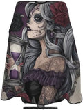 Skull Vintage Hair Cutting Barber Cape Hair Salon and Dyeing Styling Cloth for Women/Men by Luirioe