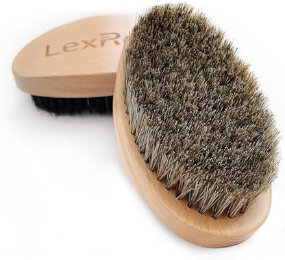 Soft Wave Brush for Men 360 - LexRory Curved Boar Brushes for Wavy Hair - Image 5