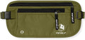 VENTURE 4TH Travel Money Belt, RFID Blocking Passport Holder - Green by VENTURE4TH