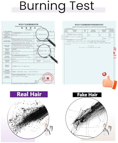 LaaVoo Clip in Hair Extensions Real Human Hair Gentle on Natural Hair Soft - Image 5