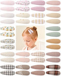 doboi Toddler Hair Clips for Girls Baby Barrettes-40PCS Soft Floral by doboi