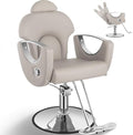 Reclining Salon Chair, Hydraulic Barber Styling Chair for Hair Stylist by Tythical