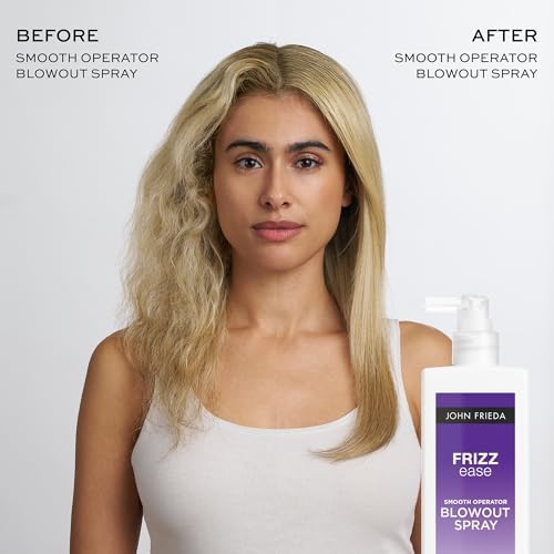John Frieda Frizz Ease Smooth Operator Heat Protectant Spray, 6.77 fl oz - Image 6