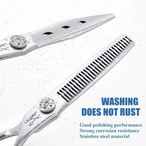 JASON Hair Cutting Scissors Shears - 6" Professional Barber Trimming - Image 5