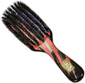 Torino Pro Wave Brush #255-7 Row Extra Soft bristles Shower brush -100% Pure Boar Bristles - Great for laying down your 360 Waves by TorinoPro