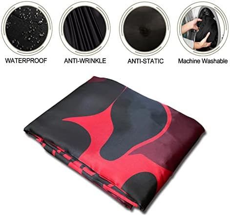 Barber Cape for Men Professional Hair Cutting Salon Cape with Snaps Waterproof Hairdressing Styling Cape- 63”× 56” - Image 5