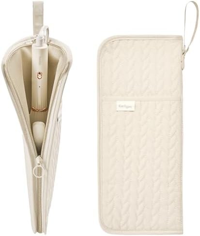 KarSyon Hair Tools Organizer Travel Case Hot Tool Heat Resistant Mat 2 in 1 by KarSyon