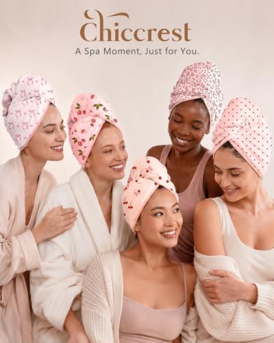 Ultra Absorbent XL Microfiber Hair Towel Wrap for Women & Girls - Image 6