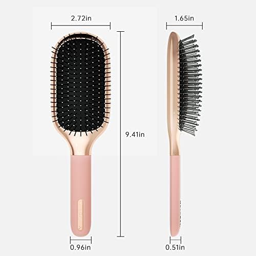 Melbang Hair Brush for Thick Curly Thin Long Short Wet or Dry Hair Adds Shine and Makes Hair Smooth Hair Comb Paddle Hair Brush for Men Women Kid - Image 6