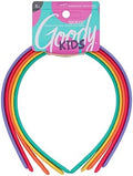 Goody Kids Ouchless Classic Headband , Assorted Colors - For All Hair Types - Beautiful Design for Instant Style - Pain-Free Hair Accessories for Boys, and Girls, 5 Count (Pack of 1) by Goody
