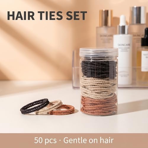 Hair Accessories Set for Women Claw Clips, Bobby Pins and Elastic Hair Ties - Image 6