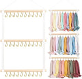 POVETIRE Headband Holder Bow Organizer for Girls, Baby Head Bands Storage by POVETIRE