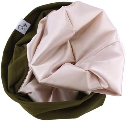 Jersey Beanie Hat for Newborn Baby Boys Girls Silky Satin Lined Hats Bonnet Toddler Infant Little Kids Beanies Caps - Image 4
