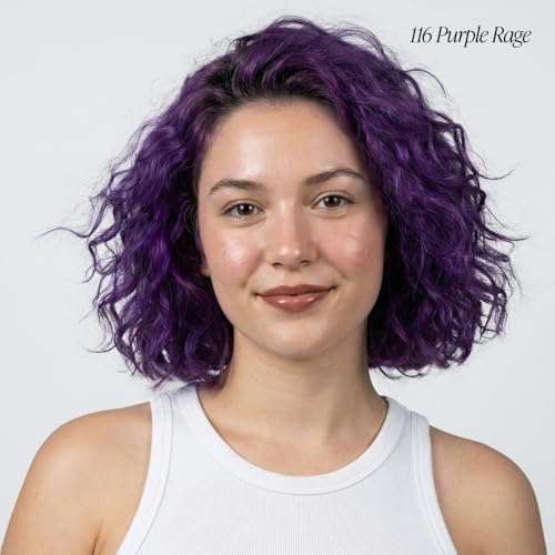 Adore Semi Permanent Hair Color, 116 Purple Rage, 4 Fl Oz (2 Pack) - Image 2