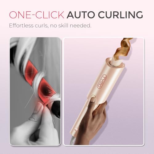 TYMO Automatic Rotating Curling Iron, TYMO CURLPRO Beach Waves Hair Curler - Image 2