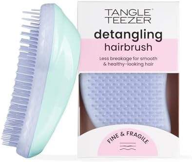 Tangle Teezer Original Detangler Brush for Fine & Fragile Hair, Mint Violet by TangleTeezer