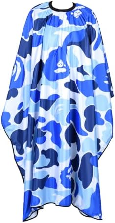 Professional Hair Cutting Cape Waterproof Barber Cape for Men Polyester Hair Styling Cape with Elastic Neckline by FacialHairDesigner