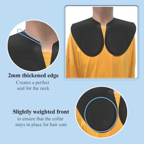 Silicone Hair Cutting Guide Shawl,Shoulder Silicone Mat for Hair Tools,Waterproof Silicone Hair Cut Cape for Professional Hair Stylists and Beginners,Large Haircutting Pads for Home and Salon Use - Image 6