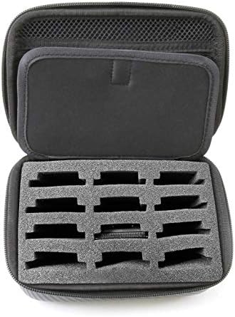 CASEMATIX Clipper Blade Holder Case, Black Barber Blade Storage Case - Image 6