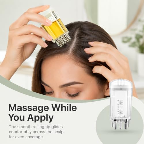 2Pcs Minoxidil Applicator with Cleaning Brushes & Droppers，Scalp Applicator - Image 5
