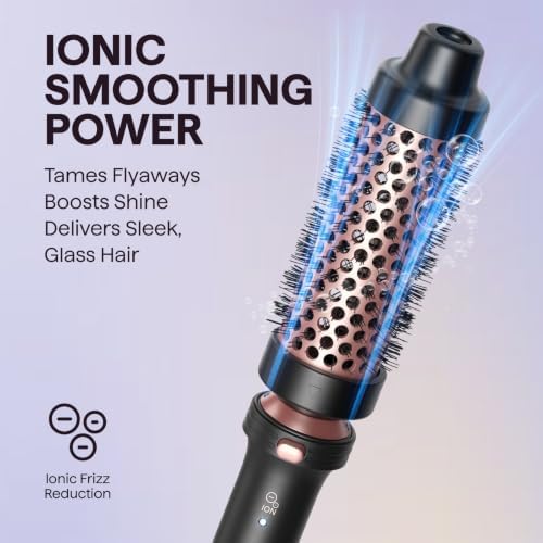 Wavytalk 5 in 1 Curling Iron with Thermal Brush,Flat Iron,Versatile Styling - Image 3