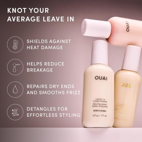 OUAI North Bondi Leave-In Conditioner - Full Size & Travel Size Set - Image 4