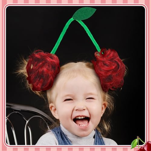 Cherry Hair Clip Kit Crazy Hair Day - Image 6