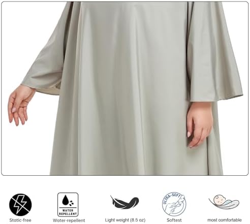 Professional Barber & Salon Cape with Sleeves | Large Hair & Water Repellent Cutting Cape with Adjustable Snaps - Image 4