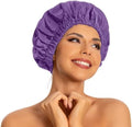 Edoneery Shower Caps for Women Reusable Waterproof, Shower Hair Cap by Edoneery