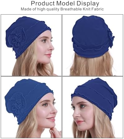 osvyo Chemo Headwear Turban Cap for Women - Cancer Beanie Hair Loss Sealed Packaging - Image 2