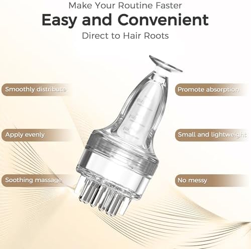 Minoxidil Applicator, Quick Efficient Apply No Messy Hair Serum Applicator - Image 4