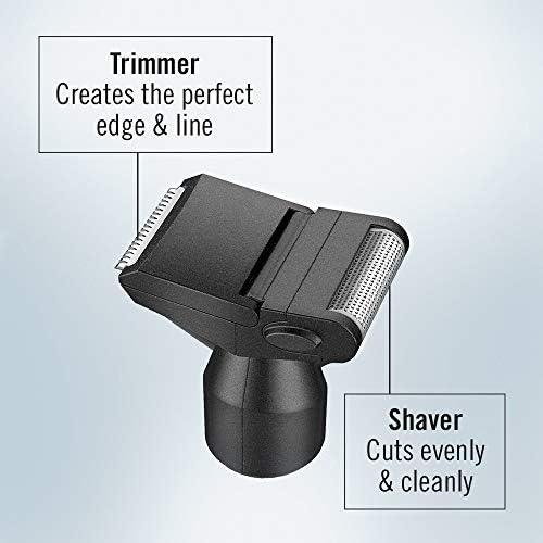 ConairMan Nose Hair Trimmer for Men, For Nose, Ear, and Eyebrows, Patent 360 Bevel Blade for No Pull, No Snag Trimming Experience, Cordless Trimmer 2 piece Set with Detail and Shaver Attachments - Image 3