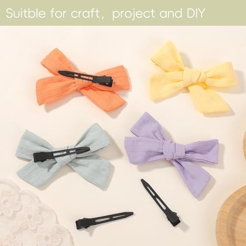 Choicbaby 40 PCS Black Hair Clips Metal Duckbill Clip 2.2 Inch Duck Clips for Hair Single Prong Curl Hairpins With Holes Duckbill Hair Accessories for Women Hair Styling Clips - Image 5