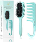 ZAINY Curl Defining Brush for Curly Hair Brush & Wide Tooth Comb for Curls by ZAINY