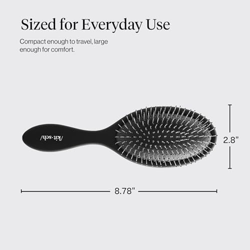 Kitsch Wet Dry Brush Detangler – Hair Brush for Women - Flexi Black - Image 3