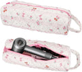 Quilted Hair Tools Travel Bag, Hair Styling Accessories, Travel Essentials by Canumer