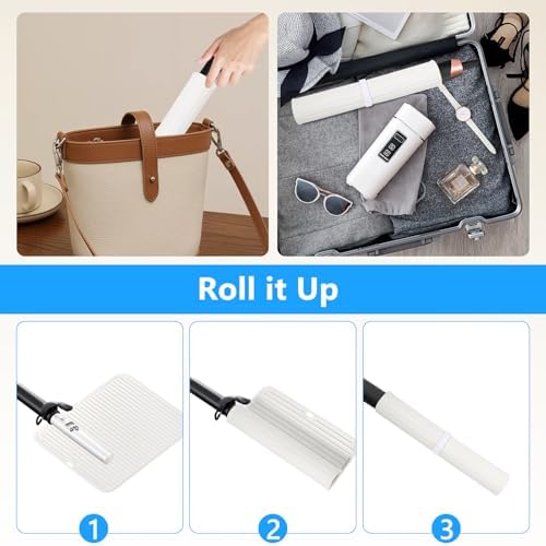 Heat Resistant Mat Large Silicone Hot Hair Tools Mat for Curling Irons Flat Iron Hair Straightener Vanity Mat Portable Hair Styling Tools Hot Pad 14.2"*11" - Image 6