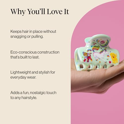 Lisa Frank x Kitsch Medium Cloud Hair Clip for Women - Markie, 1pc - Image 3
