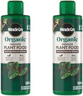 Miracle-Gro Organic Indoor Plant Food, 8 fl. oz. (2-Pack) by Unknown