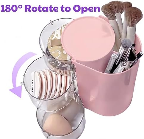 Hair Accessories Organizer with 2 Hooks For Girls,Hair Brush Holder - Image 5