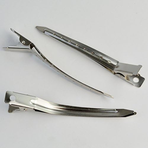 Bantoye 24 Packs Duck Bill Clips 3.35 Inch Metal Alligator Clip, Silver - Image 4