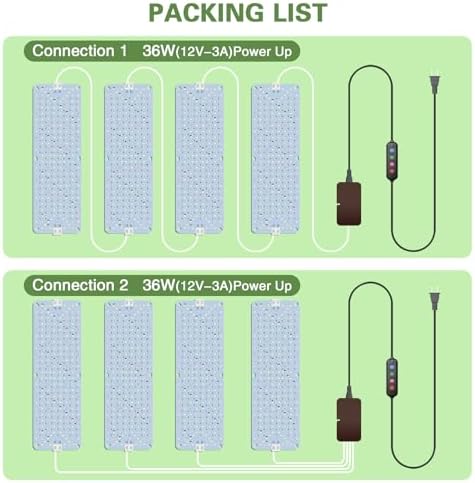 40W Full Spectrum Grow Lights Panel for Indoor Plants - Image 5