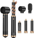 5 in 1 Hair Dryer Brush Set, Negative Ion Blow Dryer Brush Air Styler Curling Wrap Air Curler, Curling Iron Hair Styling Tools As A Gift for Straight/Curl/Drying/Smoothing by TRYLATER