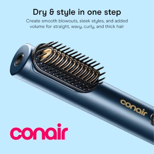 Conair DigitalAire Air Styling System, 4-in-1, Ionic Technology, Dark Blue - Image 2