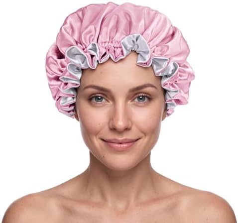Silk Satin Hair Bonnet for Sleeping Reversible by PrettyRobes