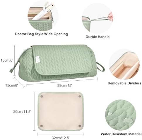 KarSyon Hair Tools Travel Bag with Hot Tool Mat 2 in 1 Organizer Bags - Image 5