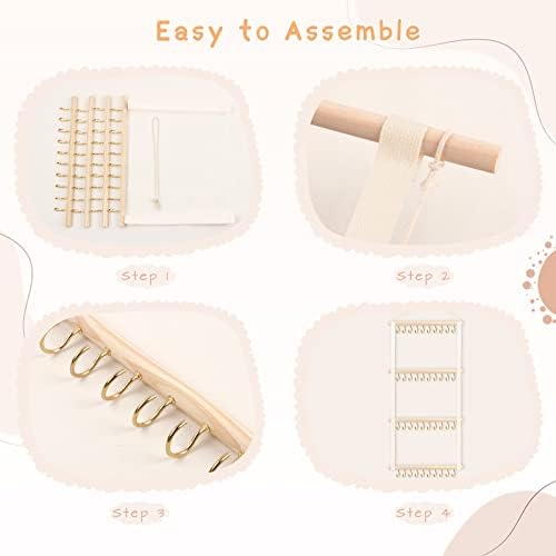 POVETIRE Headband Holder Bow Organizer for Girls, Baby Head Bands Storage - Image 6