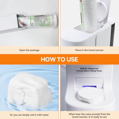 Towel Refills for Hot Towel Warmer Dispenser, 60 Pcs Disposable Towels - Image 6