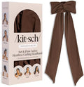 Kitsch Set & Flow Active Heatless Curling Headband For Women - Brown, 1pc by Kitsch