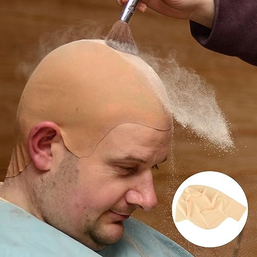 NACHLYNN 8 Packs Halloween Makeup Latex Bald Caps and Nylon Wig Caps for Adults Kids Women Men Halloween Party Costume Accessories - Image 6